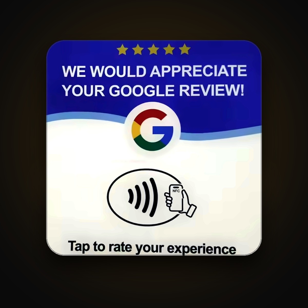 Google Review NFC Card